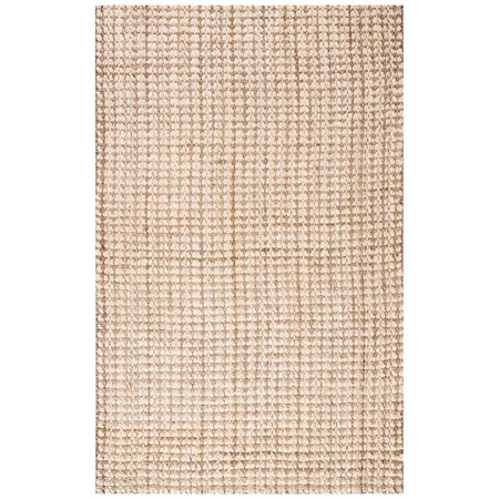 Safavieh 4 x 6 ft. Natural Fiber Rectangle Area Rug, Ivory & Natural NF186A-4